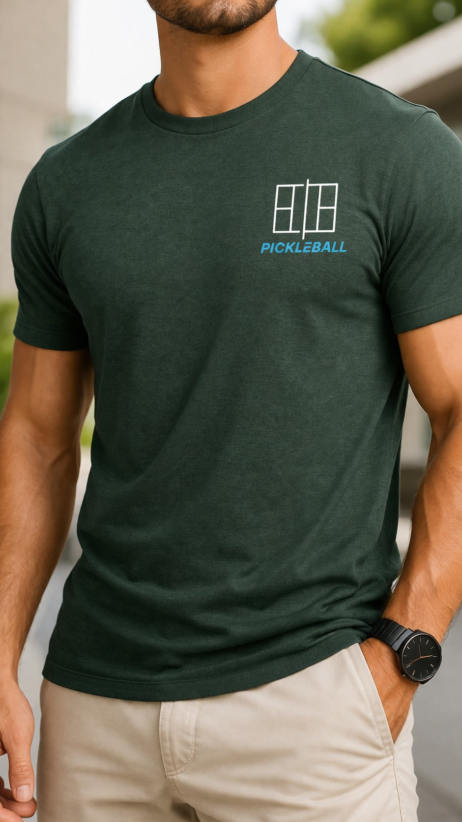 Pickleball Court T-shirt