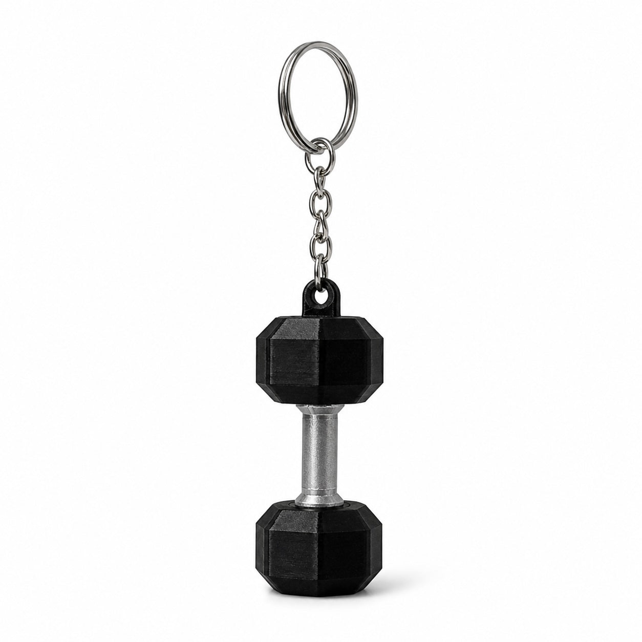 Mini Dumbbell Keychain